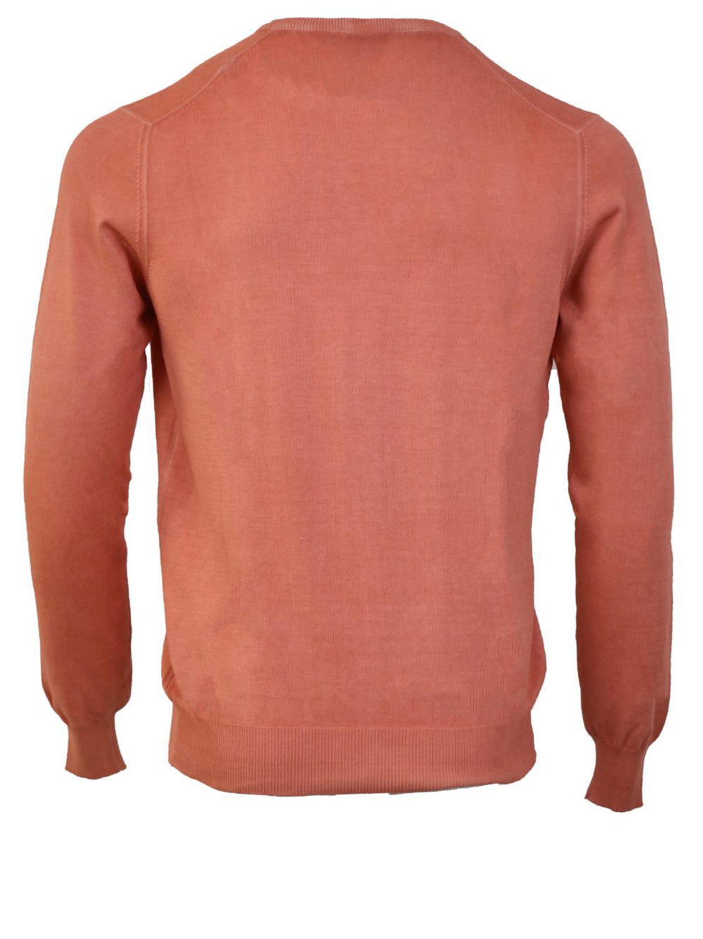 Gran Sasso V-hals-100% katoen-HEREN TRUIEN & VESTEN-Roze