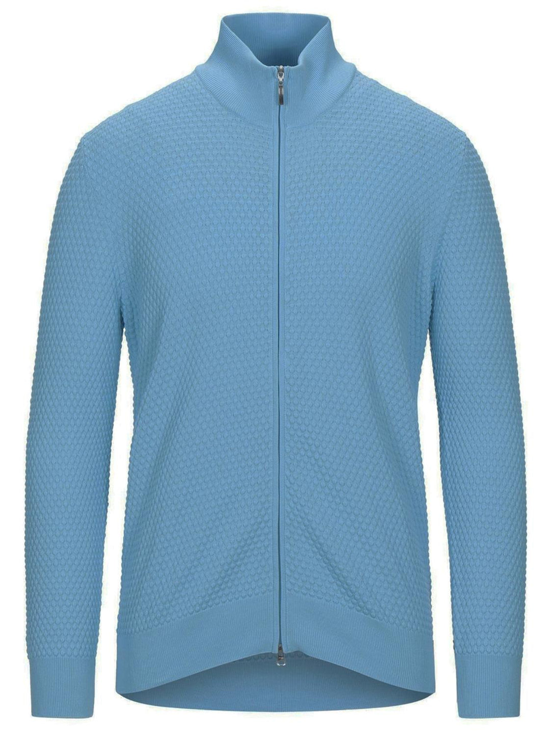 Gran Sasso vest-100% katoen-HEREN TRUIEN & VESTEN-Blauw