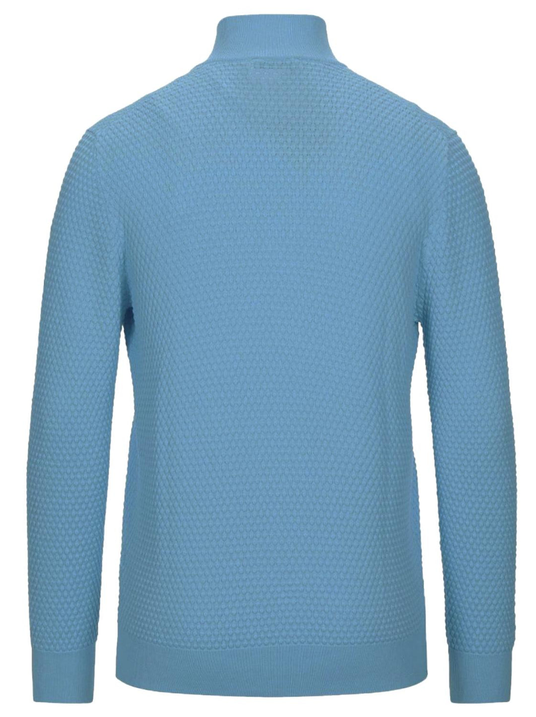 Gran Sasso vest-100% katoen-HEREN TRUIEN & VESTEN-Blauw