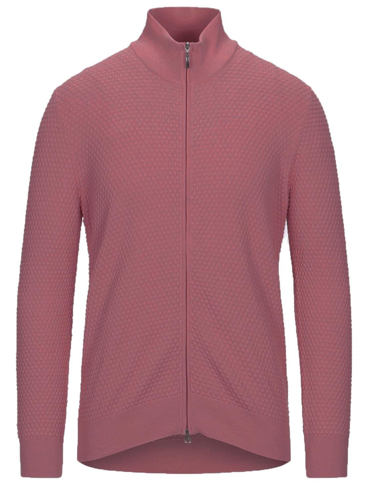 Gran Sasso vest-100% katoen-HEREN TRUIEN & VESTEN-Paars