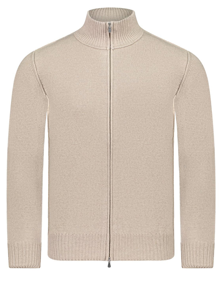 Gran sasso vest-100% wol-HEREN TRUIEN & VESTEN-Beige