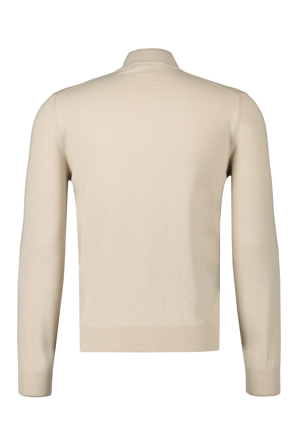 Gran Sasso Vest Beige-100% Katoen-HEREN TRUIEN & VESTEN-Beige