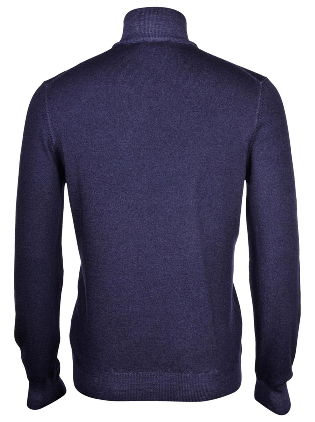 Gran Sasso vest rits-100% wol-HEREN TRUIEN & VESTEN-Blauw