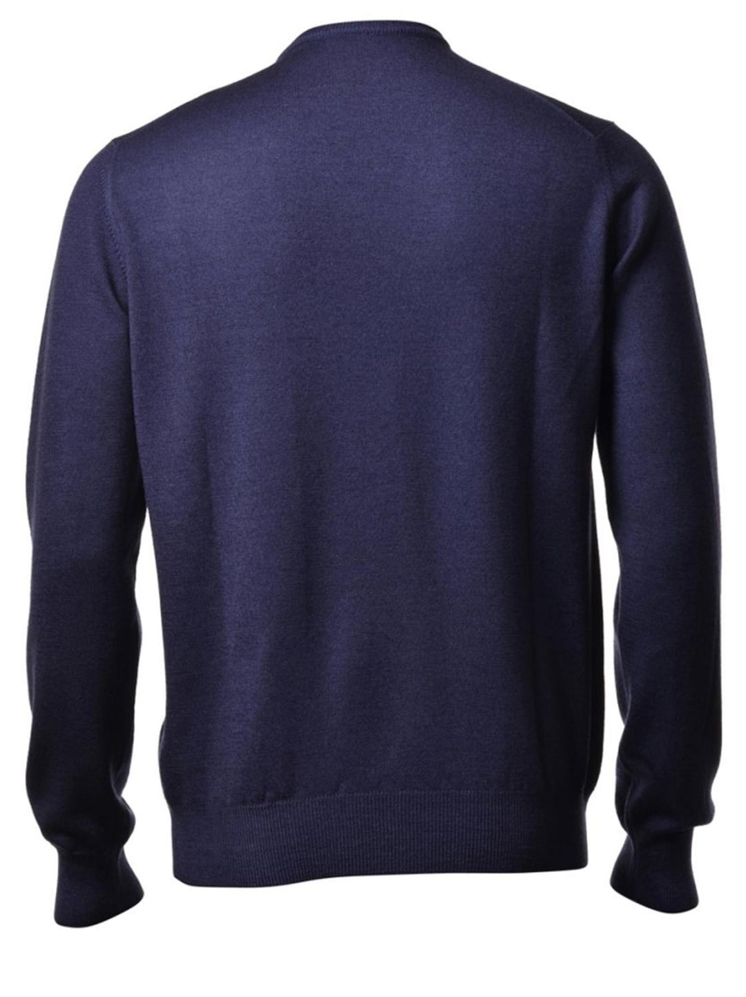 Gran Sasso Vintage ronde hals-100% wol-HEREN TRUIEN & VESTEN-Blauw