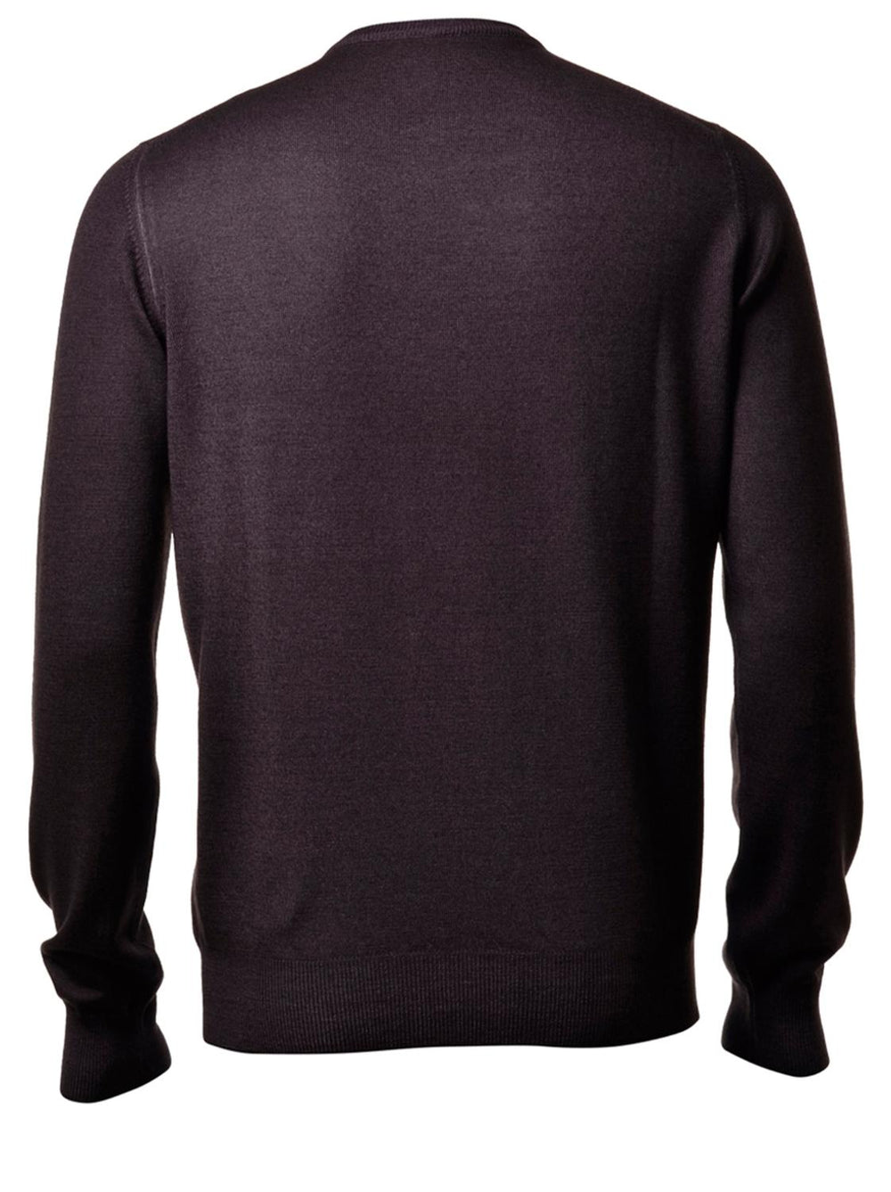 Gran Sasso Vintage ronde hals-100% wol-HEREN TRUIEN & VESTEN-Bruin