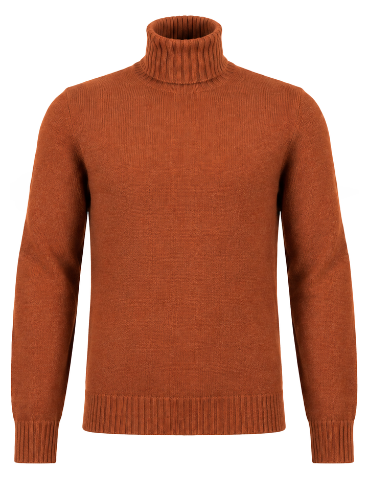 Gran Sasso Wol Cashmere Coltrui – Bruin-80% wol, 10% viscose, 10% kasjmier-HEREN TRUIEN & VESTEN-Bruin