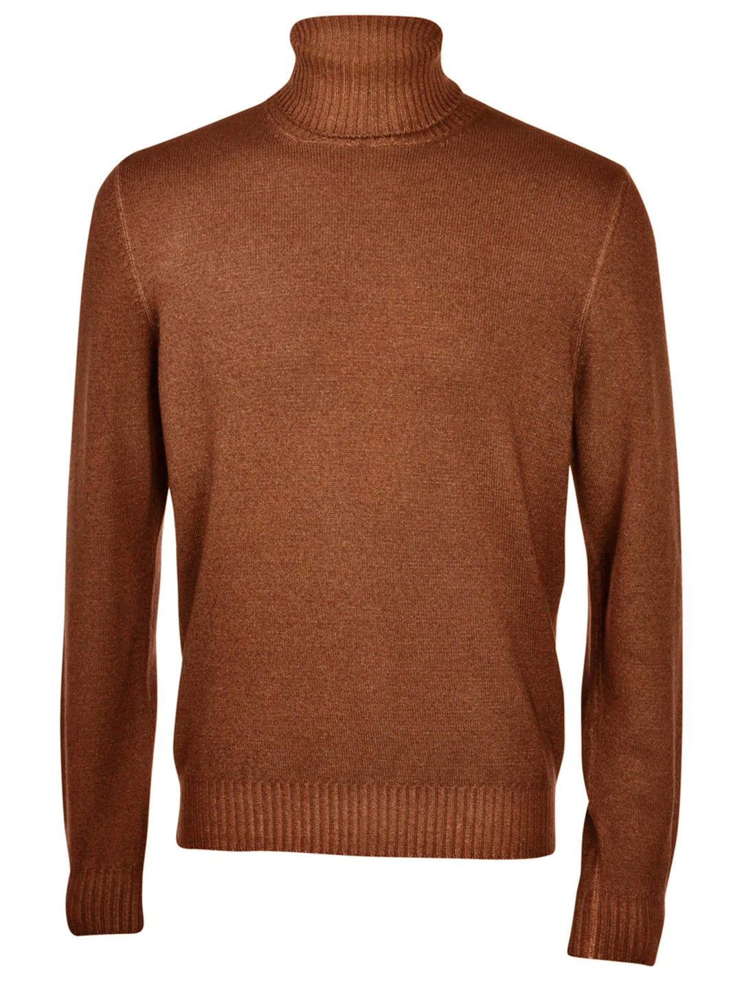 Gran Sasso wollen coltrui roestbruin-100% Wol-HEREN TRUIEN & VESTEN-Bruin