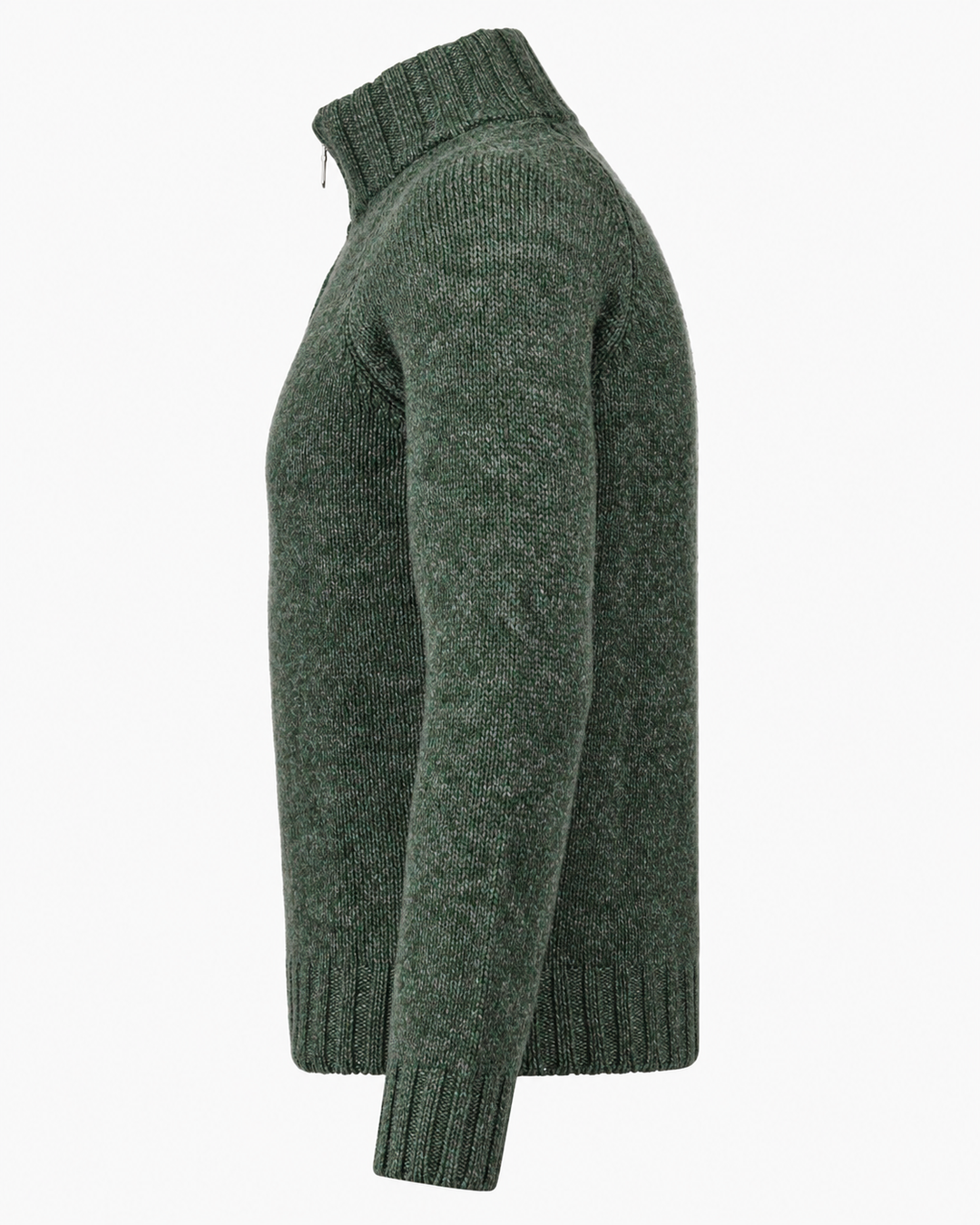 Gran Sasso Wollen Half Zip – Groen-100% wol-HEREN TRUIEN & VESTEN-Groen