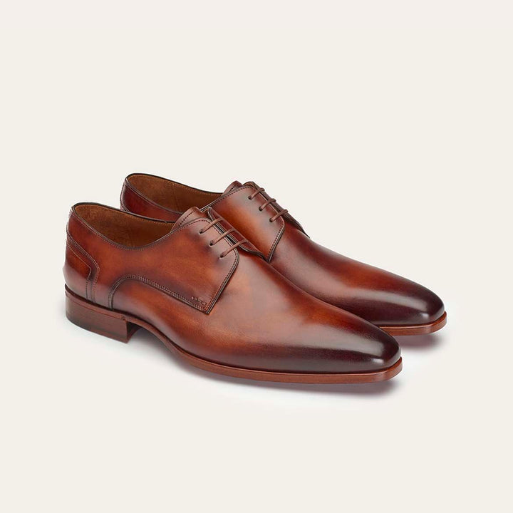 Greve Magnum Noce Puro-Kalfsleer-HEREN SCHOENEN & RIEMEN-Bruin