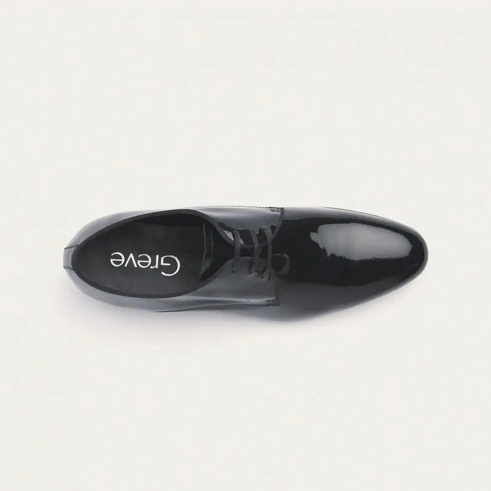 Greve NERANO smokingschoen-Leer-HEREN SCHOENEN & RIEMEN-Zwart