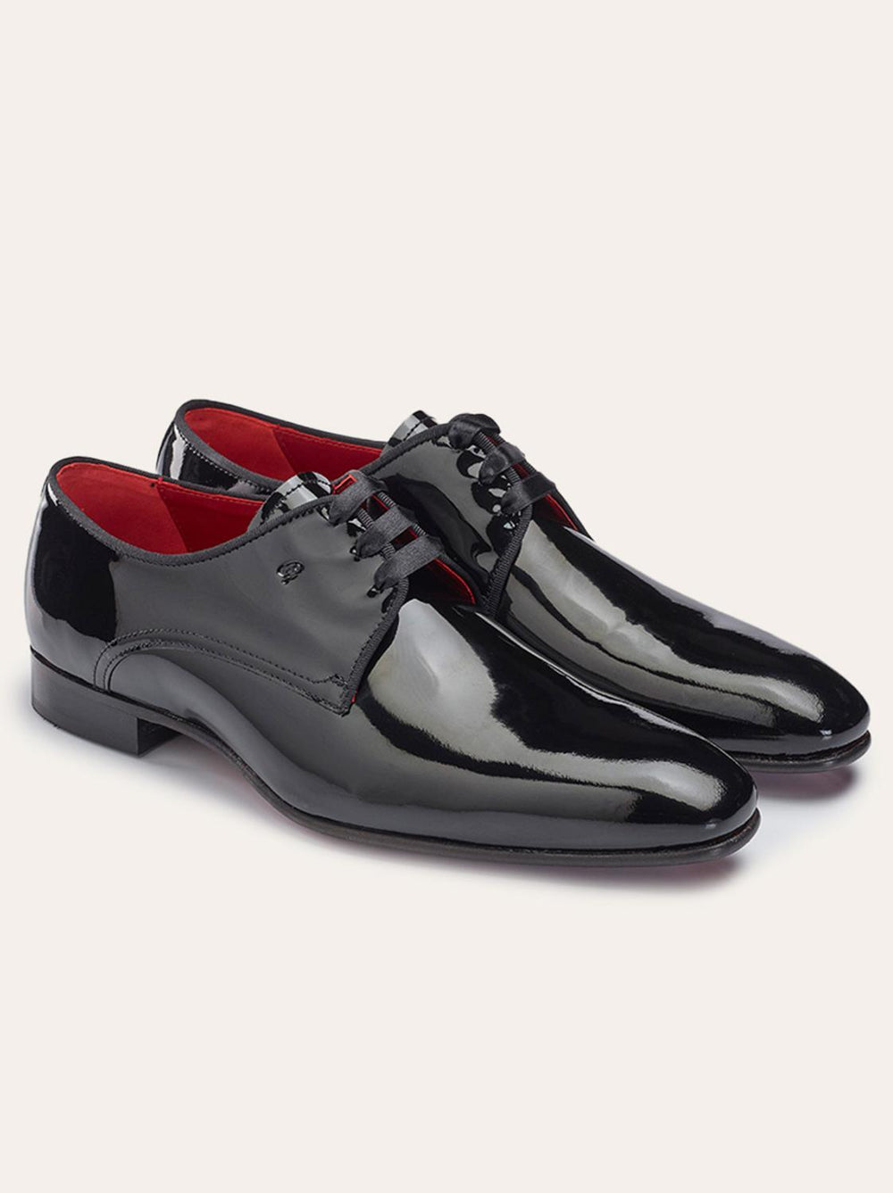 Greve NERANO smokingschoen-Leer-HEREN SCHOENEN & RIEMEN-Zwart