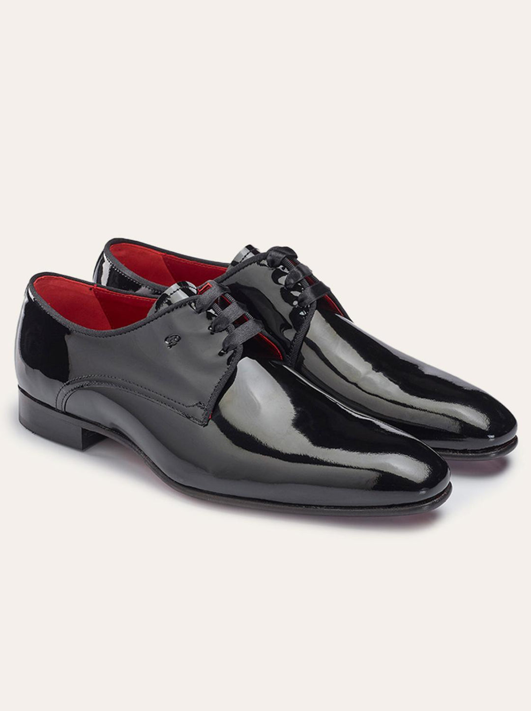Greve NERANO smokingschoen-Leer-HEREN SCHOENEN & RIEMEN-Zwart