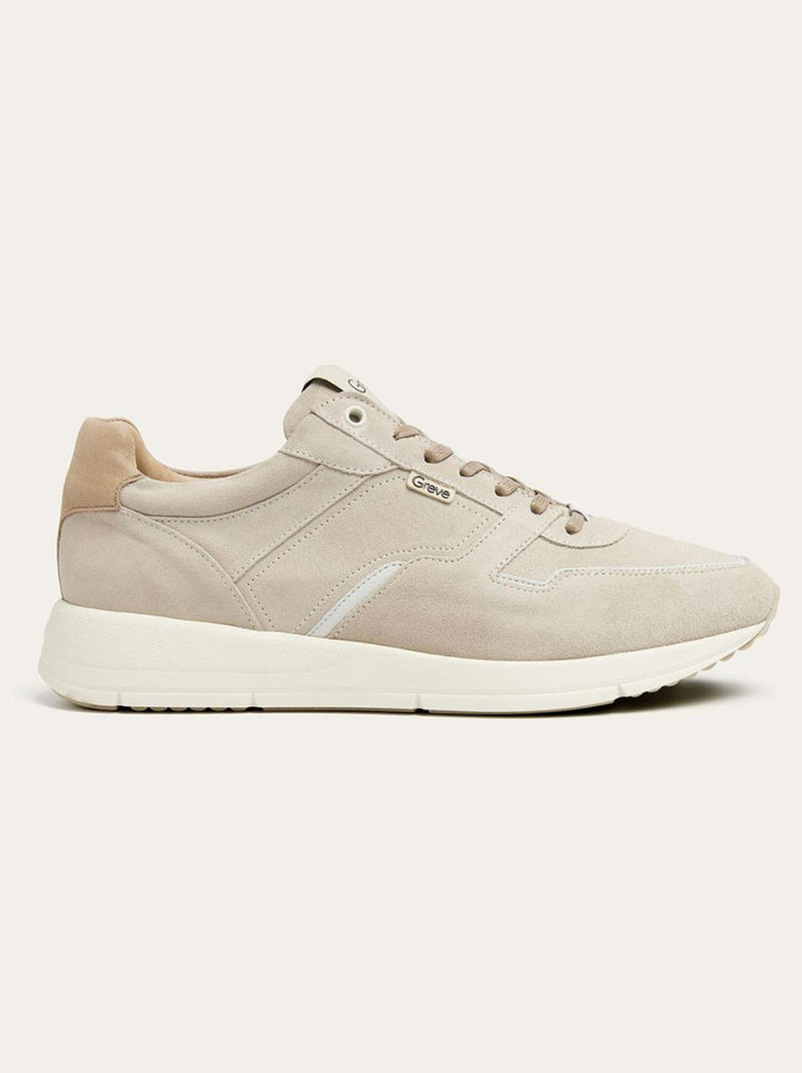Greve sneakers WALKER 7280.03-Suede-HEREN SCHOENEN & RIEMEN-Beige