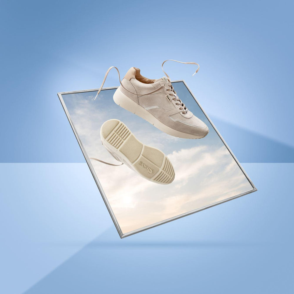 Greve sneakers WALKER 7280.03-Suede-HEREN SCHOENEN & RIEMEN-Beige