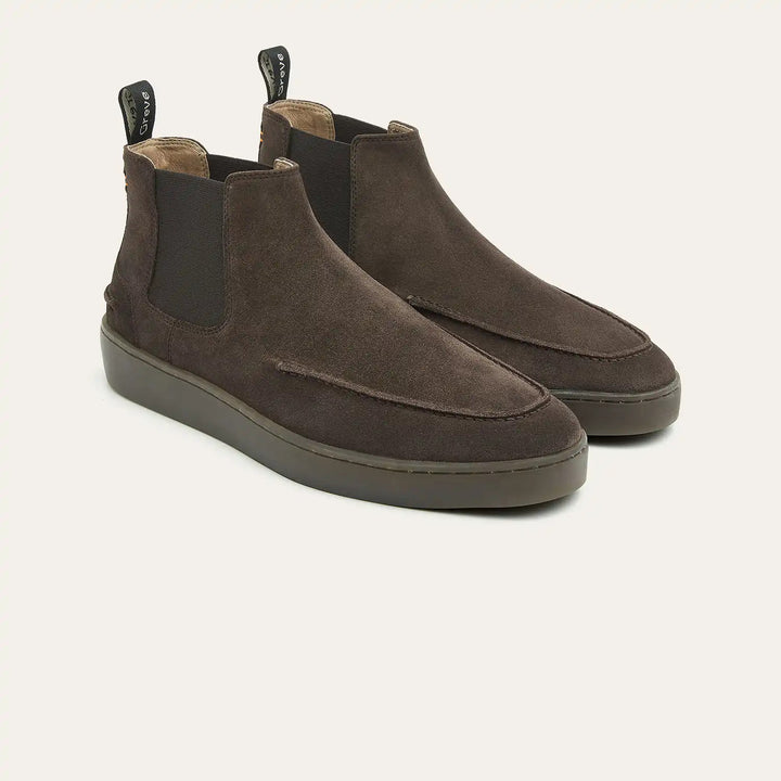 Greve Wave Quinoa Suède Schoen – Bruin-HEREN SCHOENEN & RIEMEN-Bruin