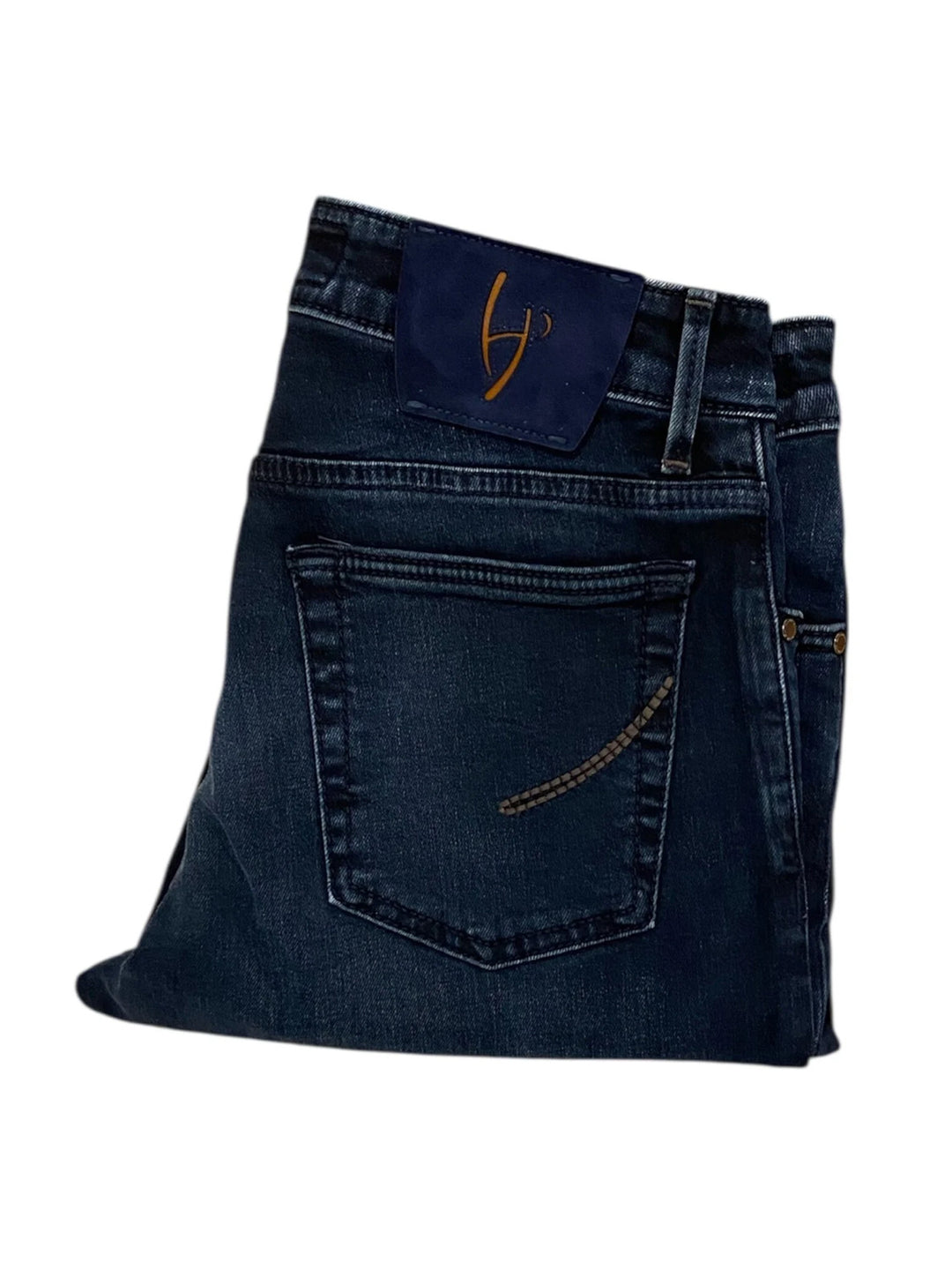 Handpicked Jeans – Blauw-99% katoen, 1% elasthaan-HEREN BROEKEN-Blauw