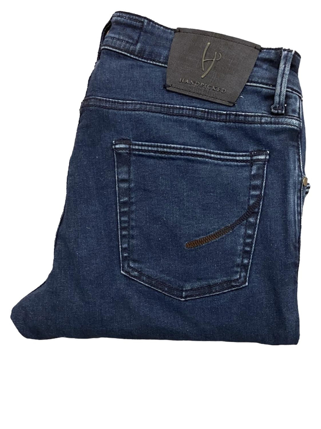 Handpicked ORVIETO jeans-80% katoen, 9% lyocell, 8% elastomultiester, 3% elasthaan-HEREN BROEKEN-Blauw