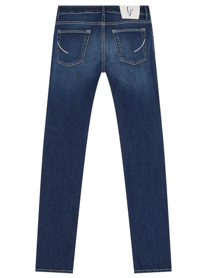 Handpicked Orvieto jeans-99% katoen, 1% elasthaan-HEREN BROEKEN-Blauw