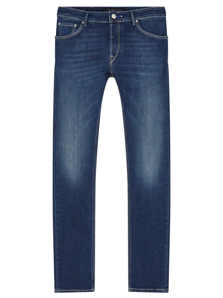 Handpicked Orvieto jeans-99% katoen, 1% elasthaan-HEREN BROEKEN-Blauw