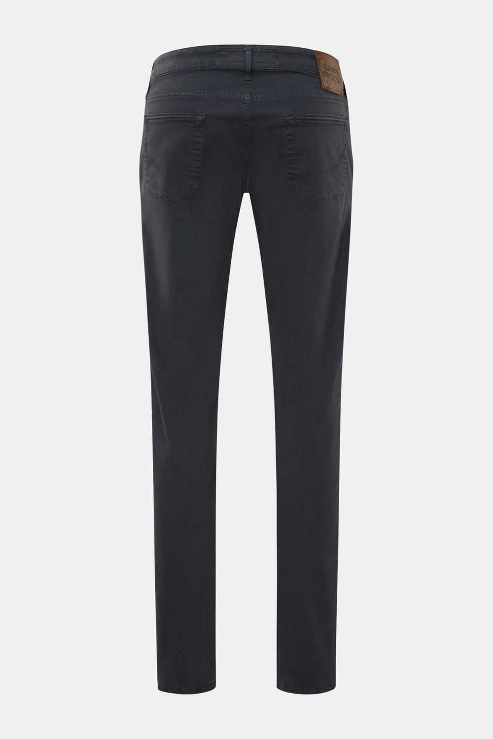 Handpicked Ravello 5-Pocket Broek – Grijs-99% katoen, 1% elastaan-HEREN BROEKEN-Grijs