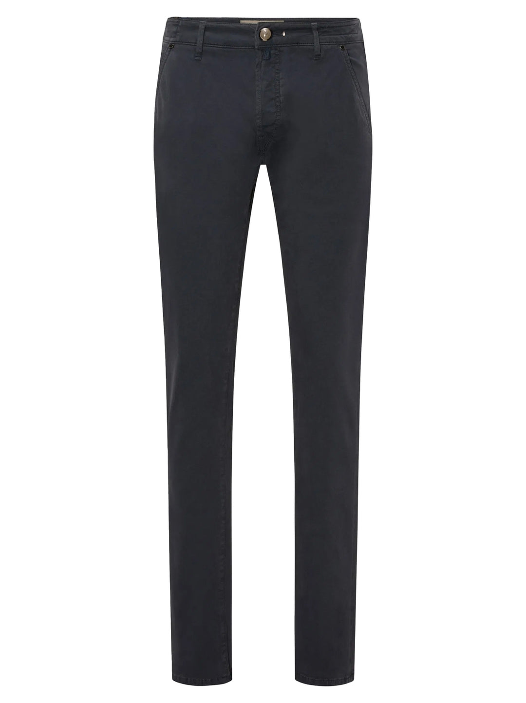 Handpicked Ravello 5-Pocket Broek – Grijs-99% katoen, 1% elastaan-HEREN BROEKEN-Grijs