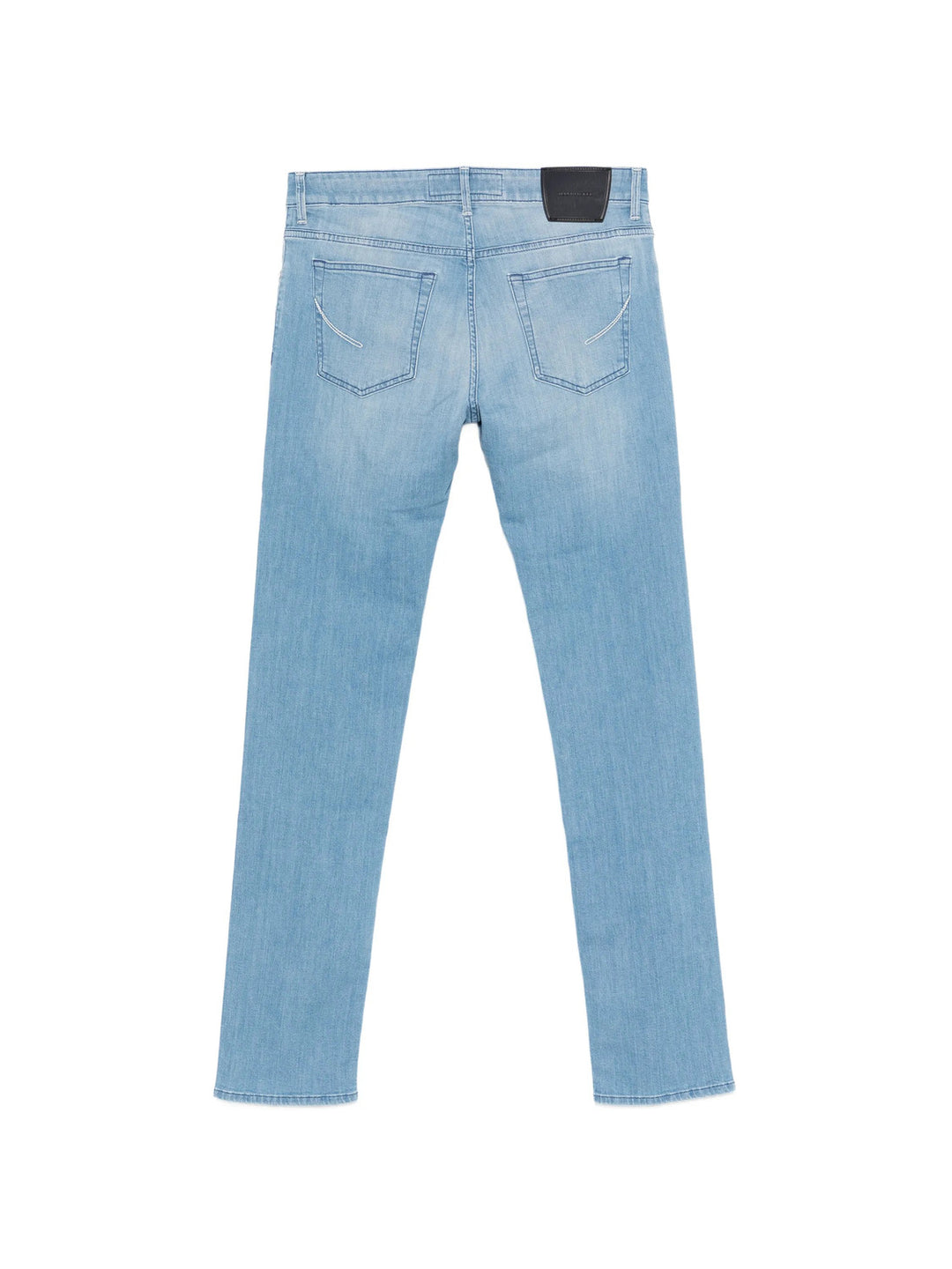 Handpicked Ravello Jeans – Blauw-98% katoen, 2% elastaan-HEREN BROEKEN-Blauw