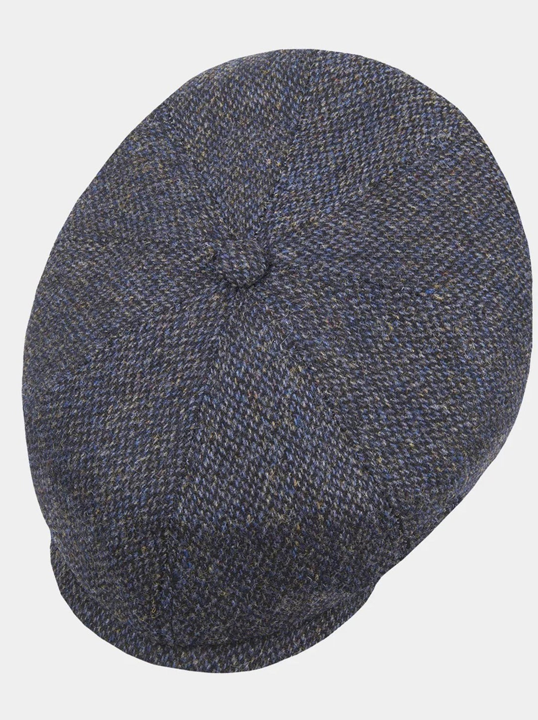 Hatland Barrow Wollen Pet – Blauw-100% wol-HEREN ACCESSOIRES-Blauw