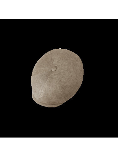 HATLAND Cullum Linen Hoed Beige-100% Linnen-HEREN ACCESSOIRES-Beige