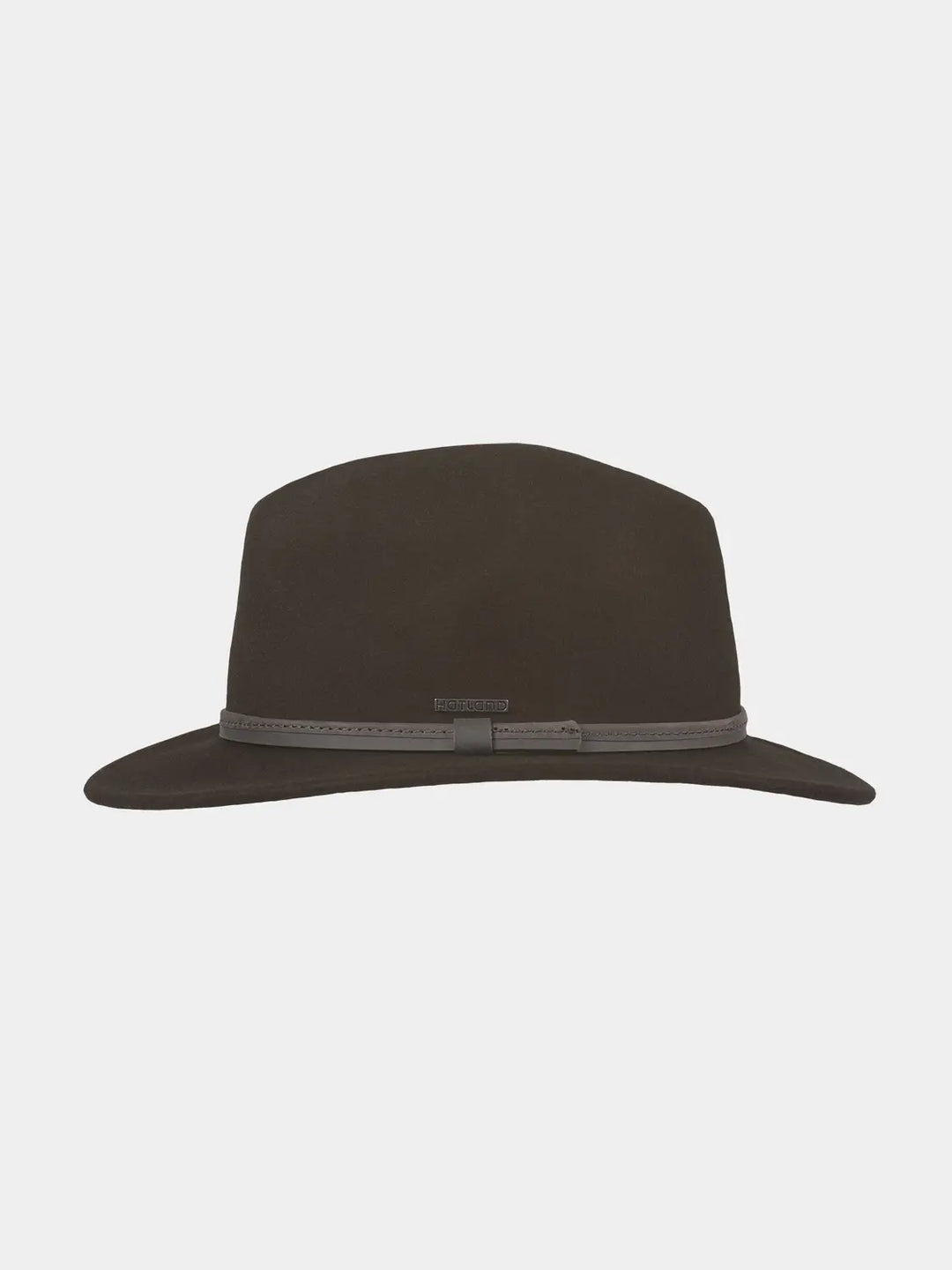 Hatland Durban Vilten Hoed – Bruin-100% wol-HEREN ACCESSOIRES-Bruin