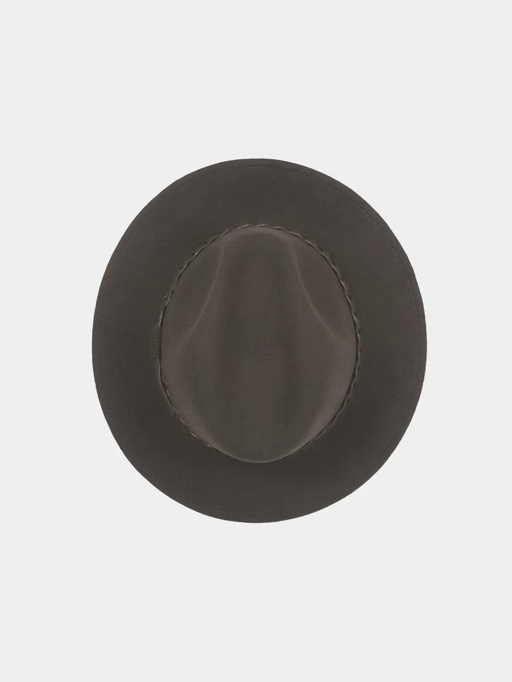 Hatland Eliseo Wollen Hoed – Bruin-100% wolvilt-DAMES ACCESSOIRES-Bruin