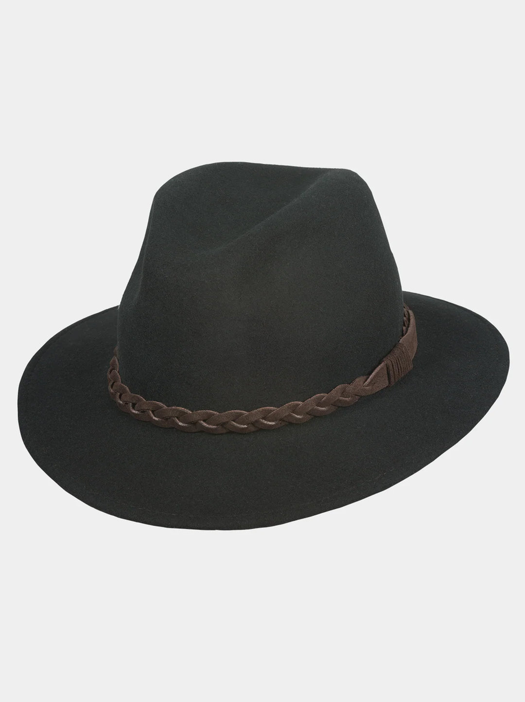 Hatland Eliseo Wollen Hoed – Zwart-100% wolvilt-DAMES ACCESSOIRES-Zwart