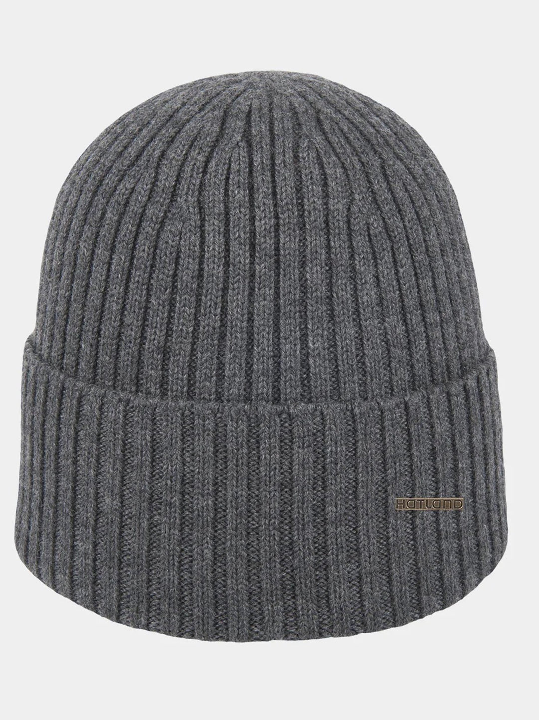 Hatland Valo Merino Wollen Muts – Antraciet-100% wol-HEREN ACCESSOIRES-Antraciet