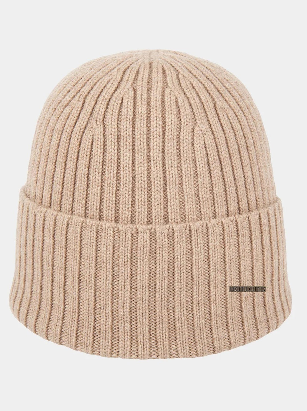 Hatland Valo Merino Wollen Muts – Beige-100% wol-HEREN ACCESSOIRES-Beige
