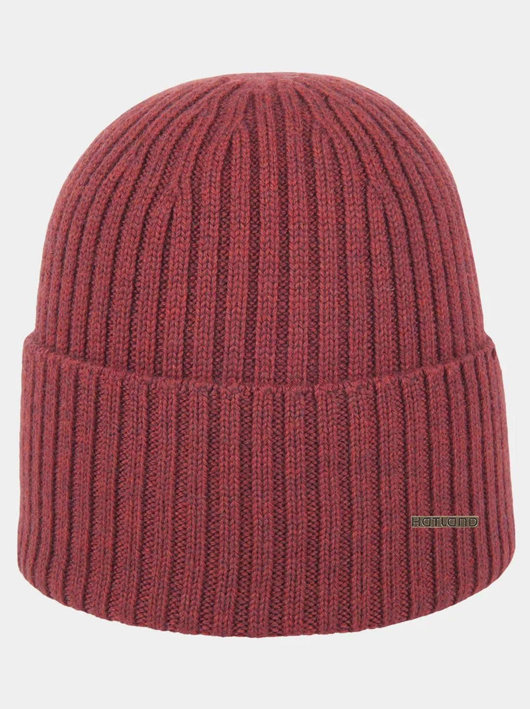 Hatland Valo Merino Wollen Muts – Rood-100% wol-HEREN ACCESSOIRES-Rood