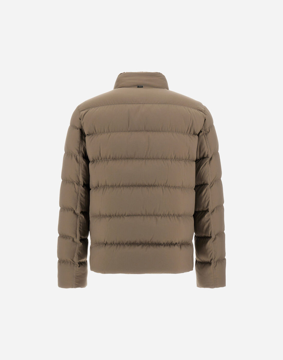 Herno Arendelle Bomberjack met Imitatiebont-100% polyester-HEREN JASSEN & JACKS-Beige