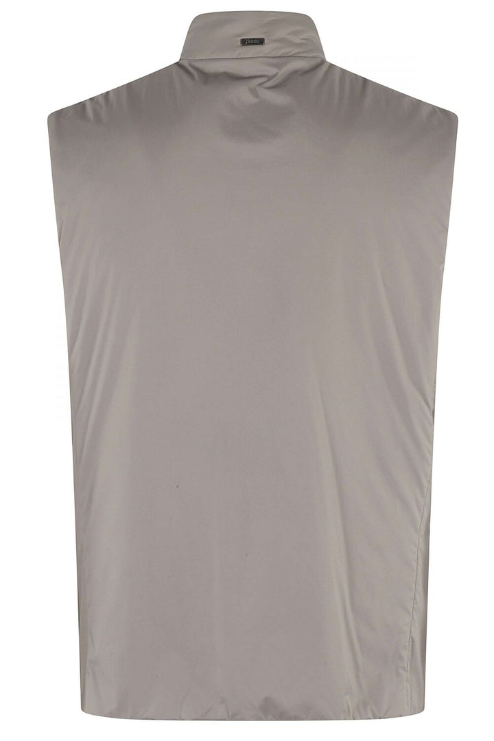 Herno Bodywarmer – Grijs-100% polyamide-HEREN JASSEN & JACKS-Grijs