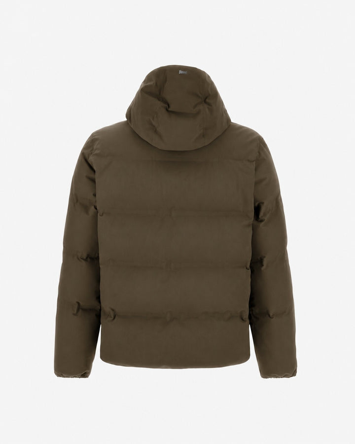 Herno New Impact Donsjack – Bruin-85% polyamide, 15% elastaan<br />Voering: 78% polyamide, 22% elastaan-HEREN JASSEN & JA