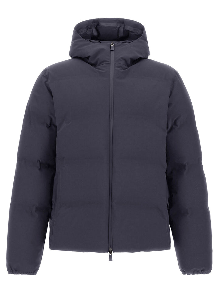 Herno New Impact Donsjas – Blauw-85% polyamide, 15% elastaan<br />Voering: 78% polyamide, 22% elastaan-HEREN JASSEN & JAC