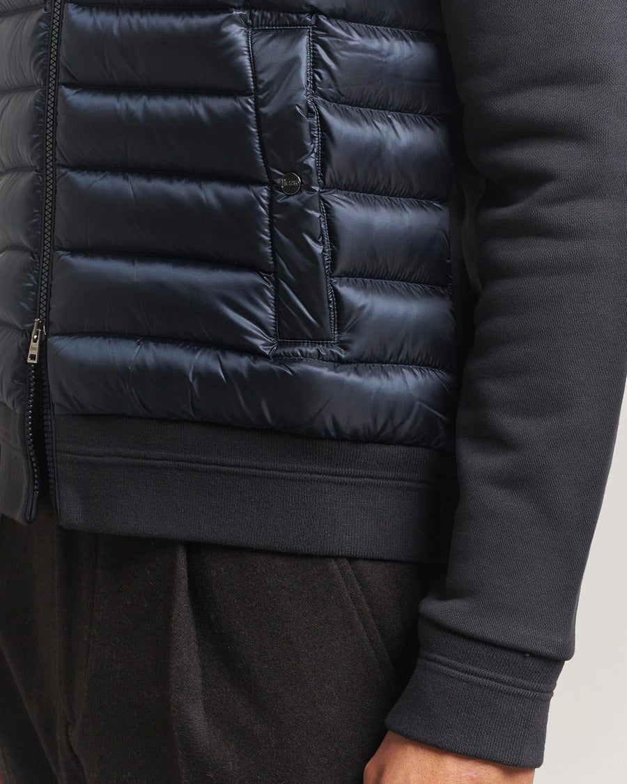 Herno Sportief Jack – Blauw-100% katoen<br />-HEREN JASSEN & JACKS-Blauw