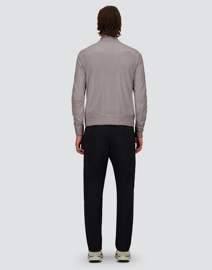 Herno Tussenjack – Grijs-70% wol, 30% zijde-HEREN JASSEN & JACKS-Grijs