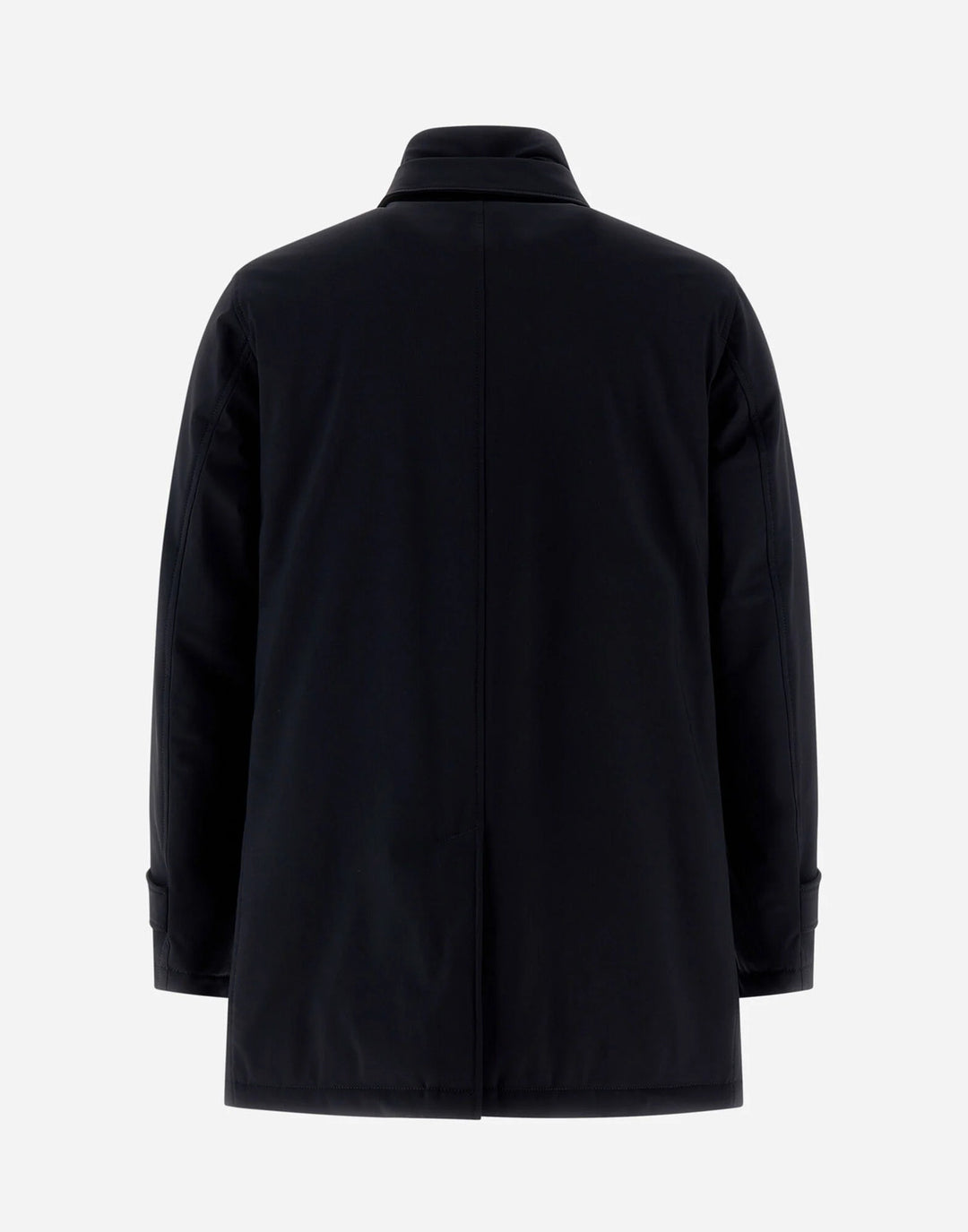 Herno Washington Trench Coat – Blauw-87% polyamide, 13% elasthaan-HEREN JASSEN & JACKS-Blauw