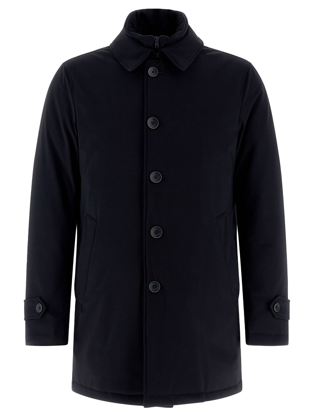 Herno Washington Trench Coat – Blauw-87% polyamide, 13% elasthaan-HEREN JASSEN & JACKS-Blauw