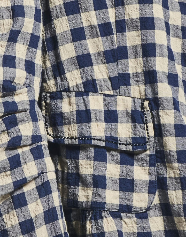 HIGH blazer DU JOUR-98% Katoen<br />2% Elastaan-DAMES BLAZERS & GILETS-Beige