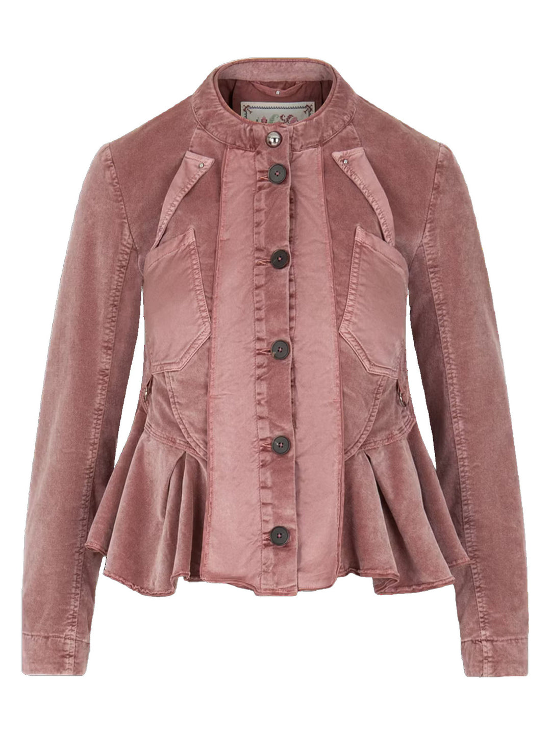 HIGH jasje GESTURE-primaire_stof 74%KATOEN 24%MODAAL 2%ELASTAAN<br /><br />secundaire_stof 55%KATOEN 41%RAYON 4%ELASTAAN<