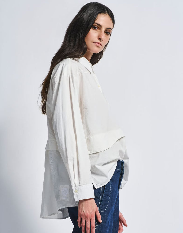 HIGH LUNA katoenen poplin overhemd room-100% KATOEN-DAMES TOPS & BLOUSES-Room