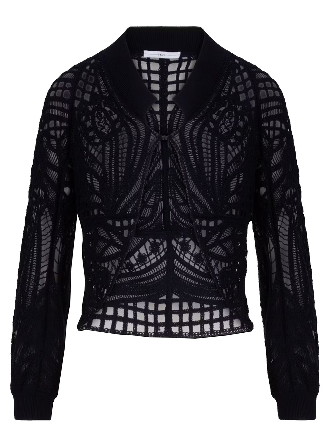 HIGH vestje APPEAL in navy-90% Lyocell<br />10% Zijde-DAMES TRUIEN & VESTEN-Blauw