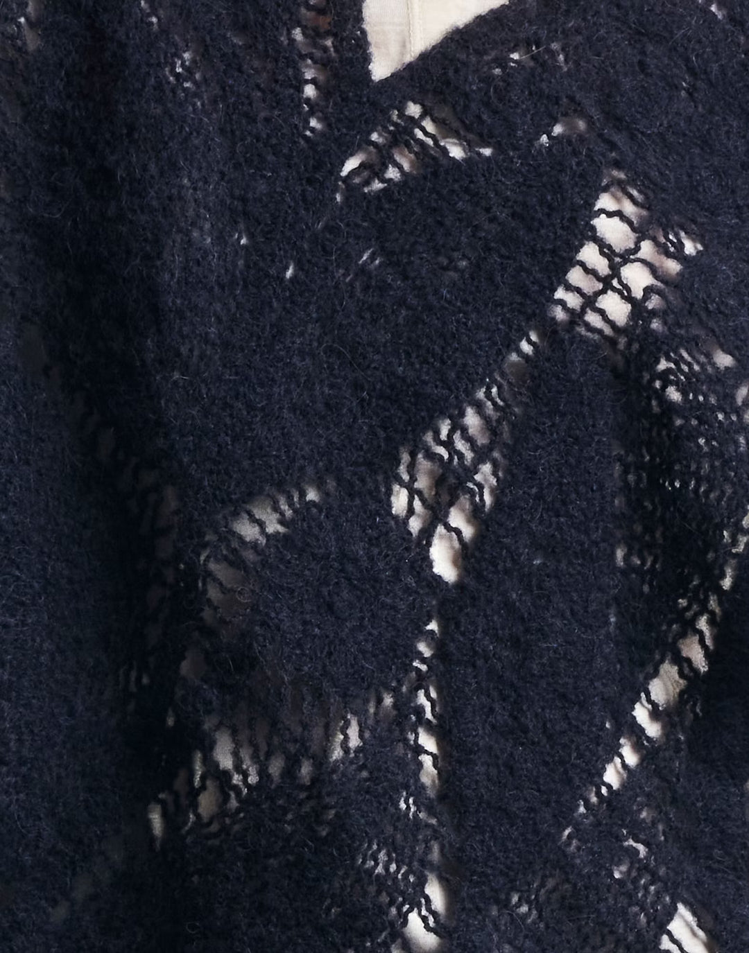 HIGH wollen mouwloze trui WINK-Fabric: 40%NYLON 30%WOOL 30%ALPACA-DAMES TRUIEN & VESTEN-Blauw