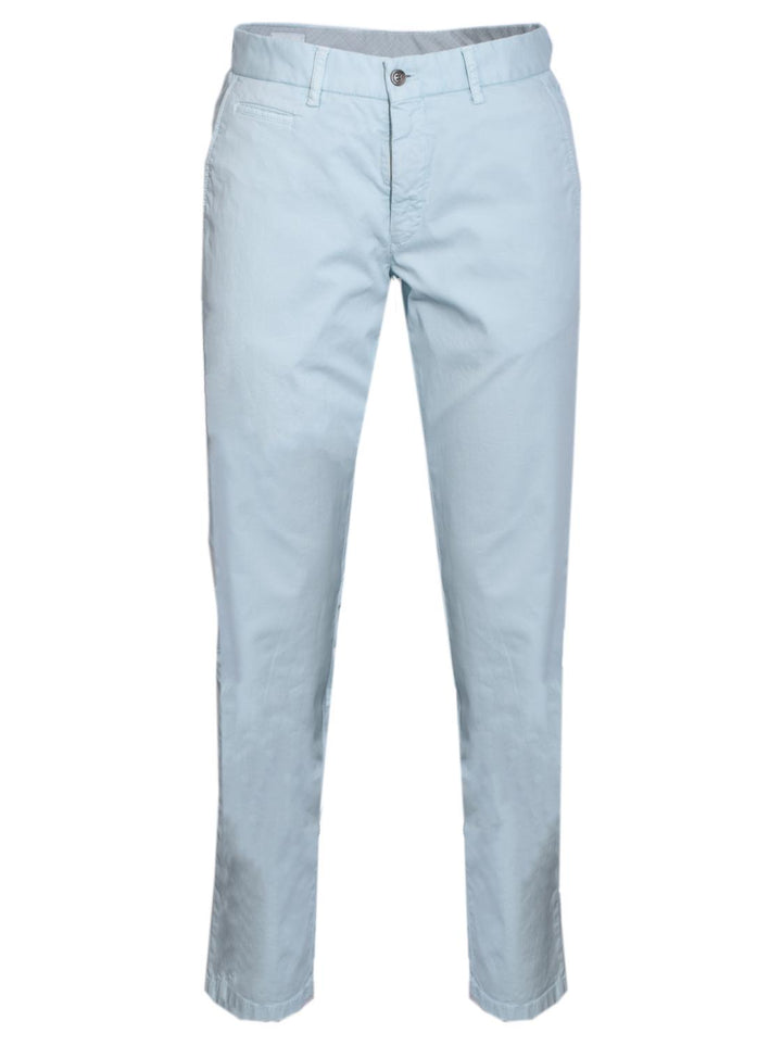 Hiltl chino-97% katoen, 3% elasthaan-HEREN BROEKEN-Blauw