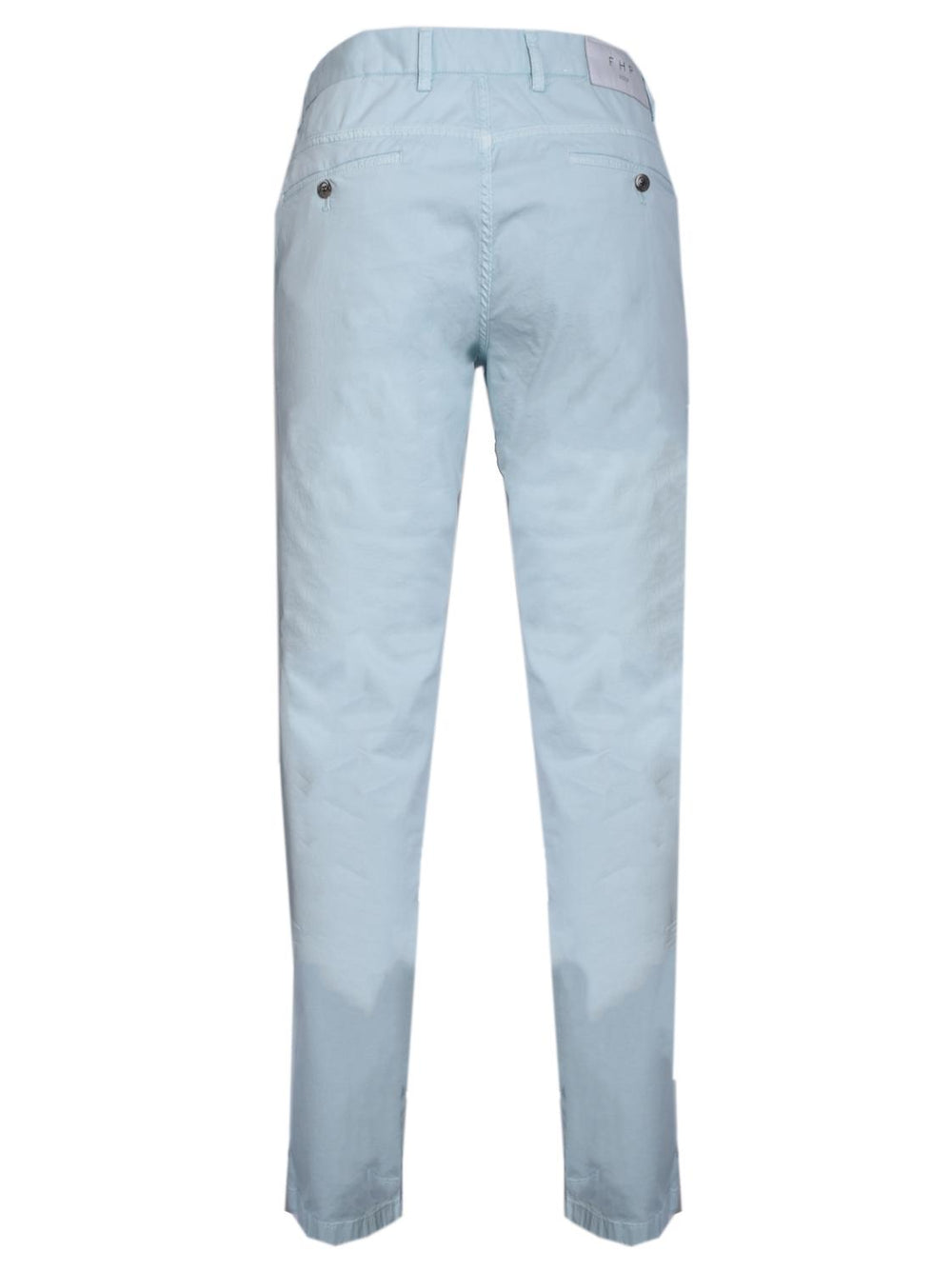 Hiltl chino-97% katoen, 3% elasthaan-HEREN BROEKEN-Blauw