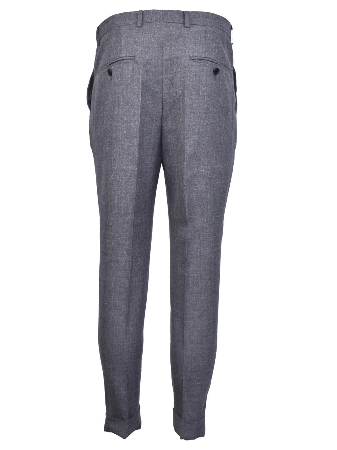 Hugo Boss broek-61% wol, 39% katoen-HEREN BROEKEN-Grijs